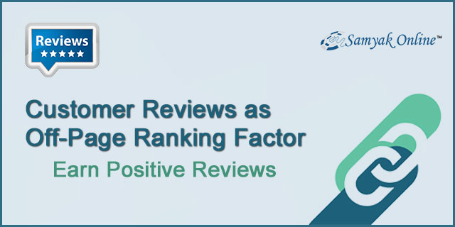 Reviews as Off-Page Ranking Factor