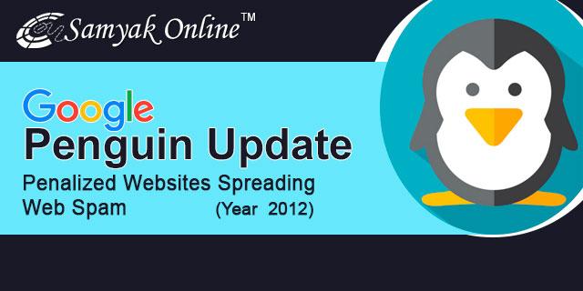 Google Penguin Update (Year  2012)
