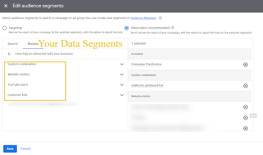 Your Data Segments