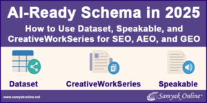 AI-Ready Schema in 2025: How to Use Dataset, Speakable, and CreativeWorkSeries for SEO, AEO, and GEO