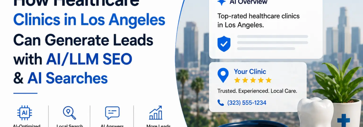 How Healthcare Clinics in Los Angeles Can Generate Leads with AI_LLM SEO & AI Searches