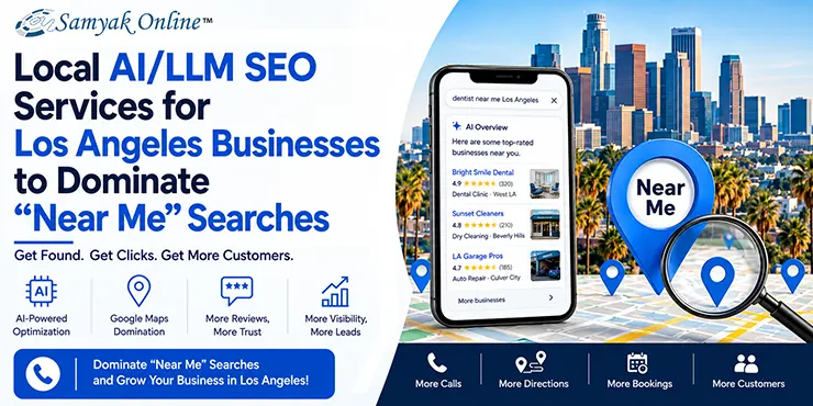 Local SEO with AI/LLM SEO Services