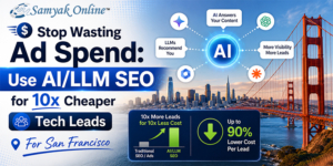 stop wasting ad spend use ai llm seo for 10x cheaper tech leads for san francisco