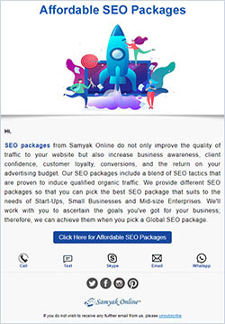 Newsletter: Affordable SEO Packages