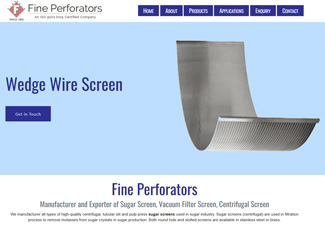 Fine Perforators